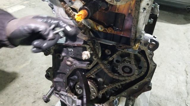Замена грм VW VR6 BDE часть 2 смотреть онлайн