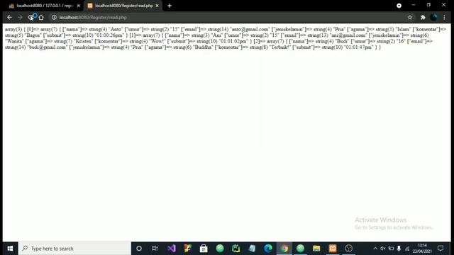 #Bagian2 Menampilkan Data dari MySQL Database ke Website dengan PHP (PHP Read) смотреть онлайн