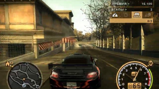''NFS MW'' Погоня от полиции (part 3) смотреть онлайн