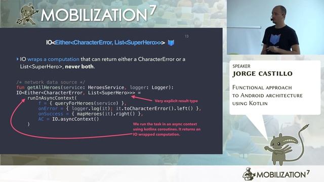 Functional approach to Android architecture using Kotlin - Jorge Castillo смотреть онлайн