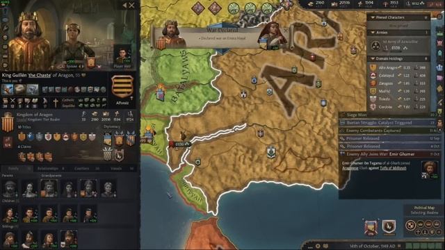 The Diplomacy Lifestyle is Highly Underrated - Crusader Kings 3 Tours and Tournaments - Aragon смотреть онлайн