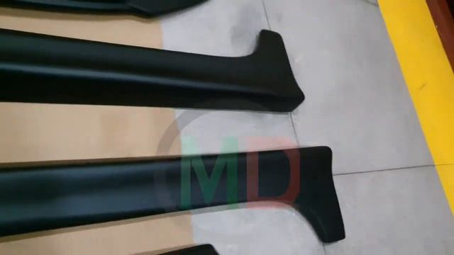 Toyota Vios 2013-2017 "Wrap Around" Trims Set of Front Lip Chin, Side Skirt & Rear Diffuser (Black) смотреть онлайн