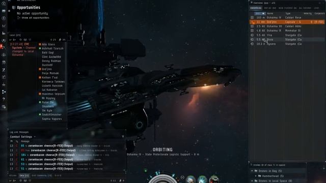 Eve Online - Capsuleer Log Off Timer and Aggression Timer смотреть онлайн