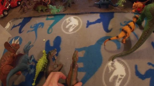 Dinosaur adventure set up! смотреть онлайн
