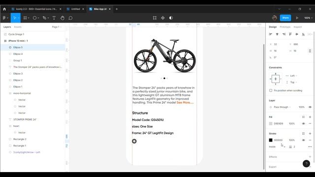 Bike App UI Design using Figma (App UI UX Design | Tutorial For Beginners) смотреть онлайн