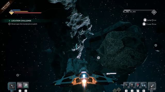 Everspace 2 - Abandoned mining station - break open hardened ore patch смотреть онлайн