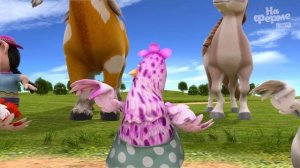 Лучшие песни про Бартолито - Перчерона и корову Лёлю! | На ферме у Зенона