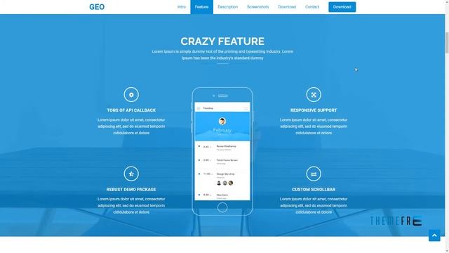 GEO - Creative and Clean Multi-Concept WordPress Landing Page Theme смотреть онлайн
