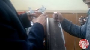 Измерения колёсной пары шаблонами