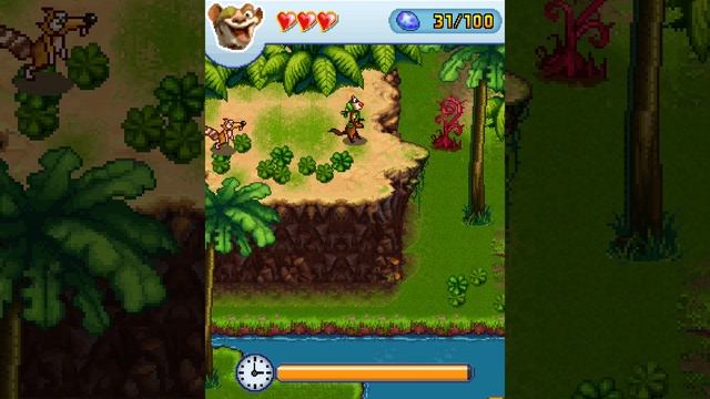 Ice Age 3: Dawn of the Dinosaurs - Gameplay [Java Game] смотреть онлайн