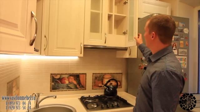 Красивая и удобная кухня на заказ в хрущевку. смотреть онлайн