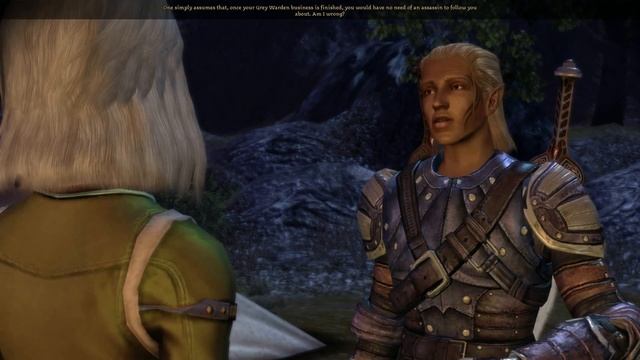 Dragon Age: Origins Zevran Romance part 10: About his oath of loyalty to Warden (version 2) смотреть онлайн