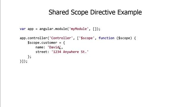 AngularJS Directives - Shared and Isolate Scope смотреть онлайн
