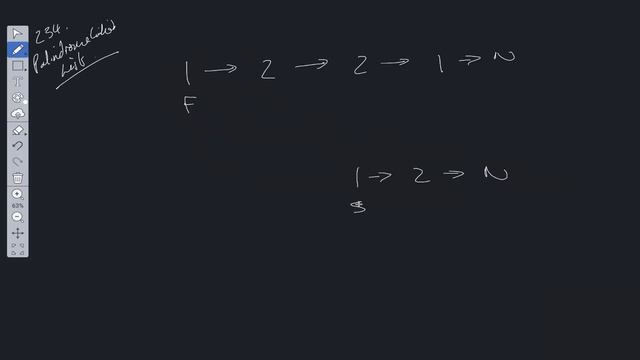Palindrome Linked List - LeetCode 234 - JavaScript смотреть онлайн