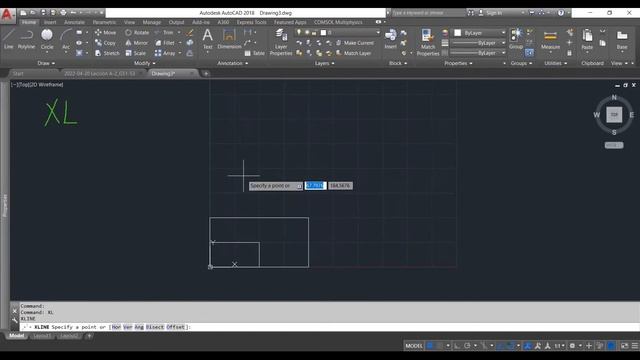 IC0302. Laboratorio. AutoCAD. Herramientas de geometría смотреть онлайн