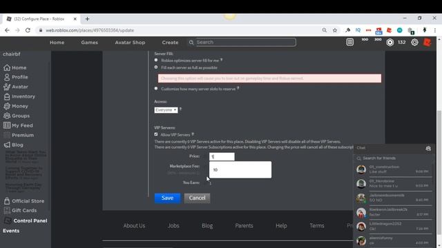Roblox how to enable a vip server to your game смотреть онлайн