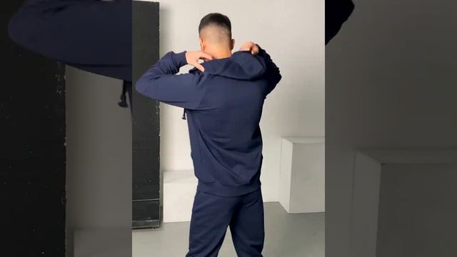 Толстовка на молнии темно cиняя ADMY смотреть онлайн