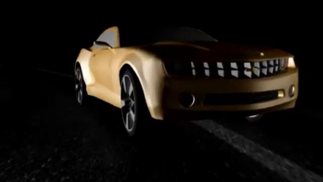 Camaro 2010 animation using 3D Studio Max смотреть онлайн