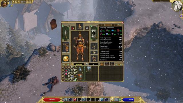Deleting Bosses with Defender - Hildisvini Golden Boar | Titan Quest смотреть онлайн