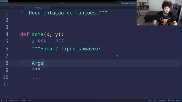 Minissérie Pythonica: Funções #5 - Documentando funções com docstrings смотреть онлайн