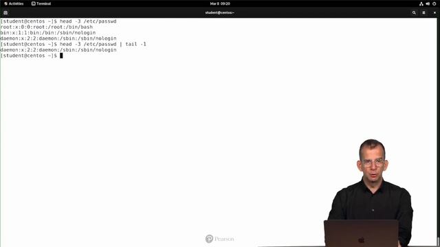 Using head and tail to See File Start and End | LFCS Video Course Sander van Vugt смотреть онлайн