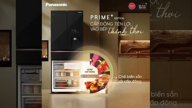 Tủ lạnh Panasonic Inverter 380 lít NR-BX421WGKV смотреть онлайн