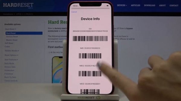 How to Check IMEI & Serial Number in iPhone 12 – Locate IMEI Status