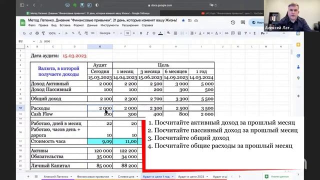 Финансовые привычки. Секреты управления личными финансами. смотреть онлайн