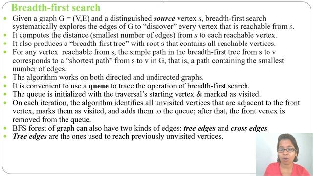 Ch 2.9 :BFS : Breadth-first search ,BFS forest ,BFS Algorithm , Running Time смотреть онлайн