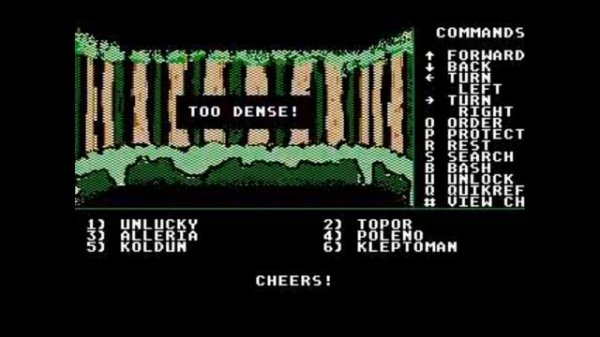 Might & Magic Book One: The Secret of the Inner Sanctum (1986) - Ревью