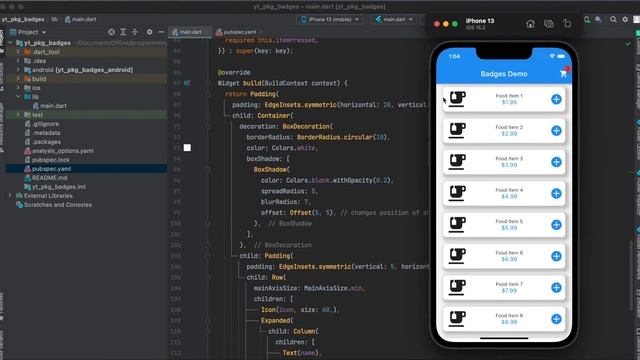Show As Many Badges As You Want In Your Flutter App (badges) #Flutter #AppDevelopment смотреть онлайн