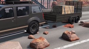 Тачки против камней #2 – BeamNG.Drive