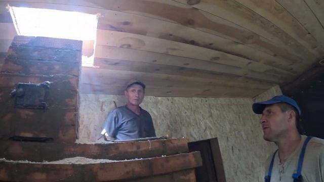 ДЕАЛЕМ ПЕЧЬ В СЕЛЕ ЕРМАКОВКА / ПЛИТА С ОБОРГРЕВАТЕЛЕМ / ТАРСКИЙ РАЙОН смотреть онлайн