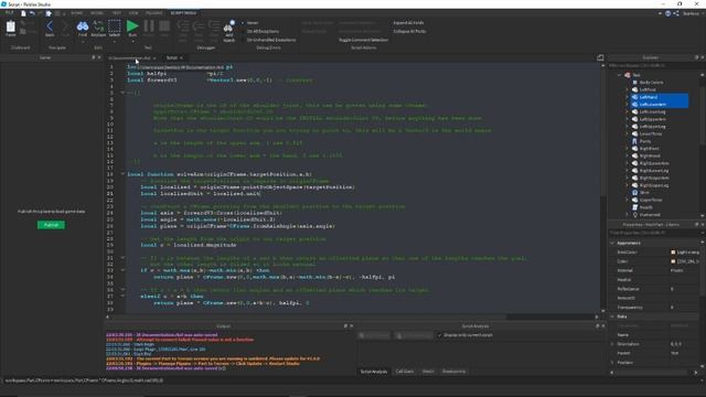 Roblox Tutorial - R15 Inverse Kinematics смотреть онлайн