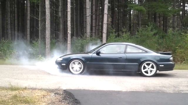 KLZE MAZDA MX6 Burnout. смотреть онлайн