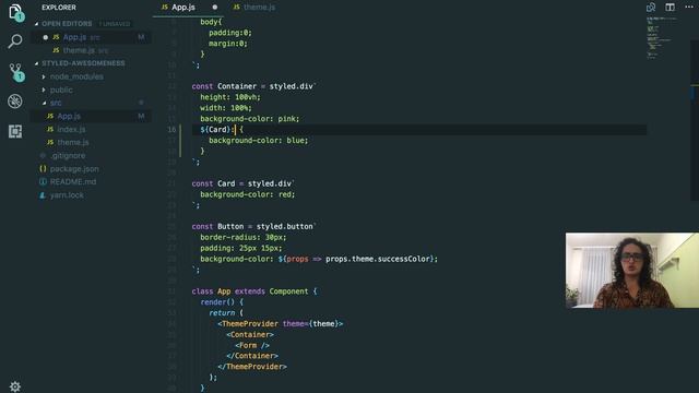 리액트 스타일? Styled Components - #7 Nesting смотреть онлайн