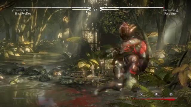 MKX Online - Erron Black Gunslinger vs Kotal Kahn Blood God смотреть онлайн