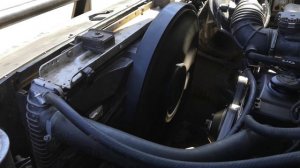 Работа электро вентилятора на  УАЗ Патриот от Mercedes.