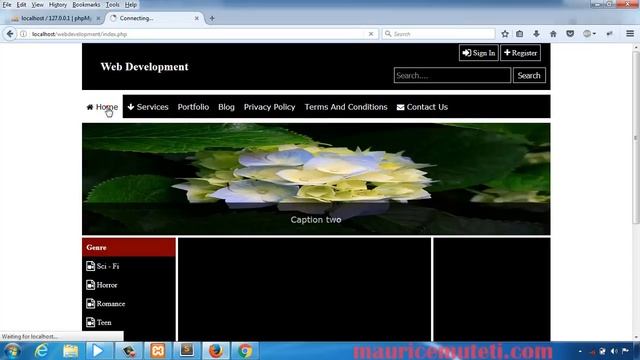 PHP Web Development How To Make A Website Tutorial 40 Floating Drop Down Menu смотреть онлайн