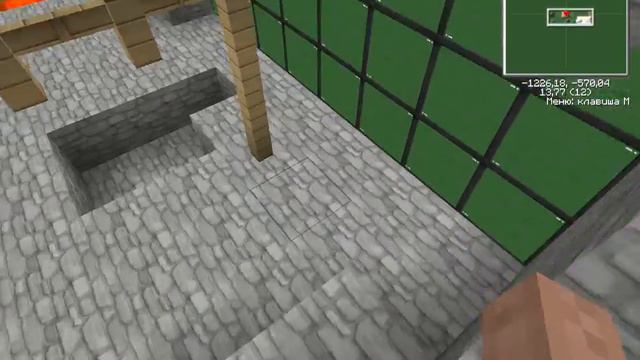 Minecraft: 2D карта. Мир в маленьком окне. смотреть онлайн