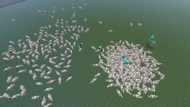 MINECRAFT FULL HD 800 ANGRY WOLFS смотреть онлайн