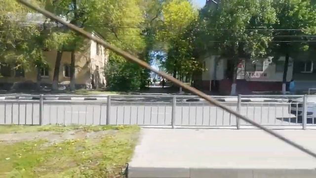 Ульяновск — поездка на трамвае от микрорайона «Огни Севера» до остановки «Улица Радищева» смотреть онлайн