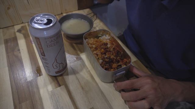 노을진 해변에서 즐기는 카 솔로캠핑 \ 차박