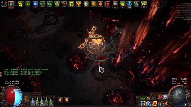 POE 3.21 900mDPS 477%MS 170kEHP Spectral Shield Throw Deadeye смотреть онлайн