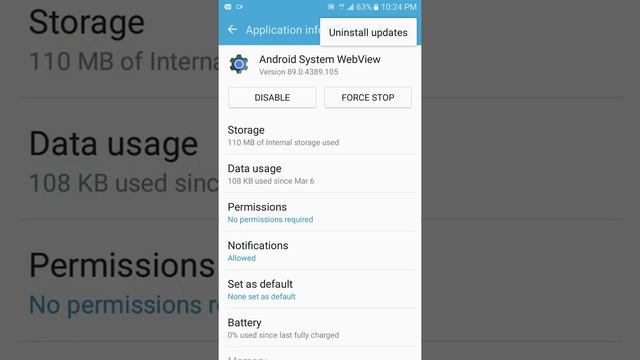 Android system webview update!android app not working (fix) смотреть онлайн