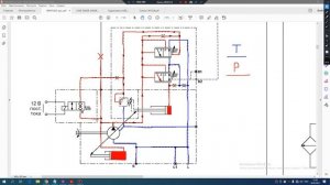 №1 Работа гидросистемы экскаватора-погрузчика JCB,Komatsu,Catarpillar часть 1 гидронасос. LS сист.