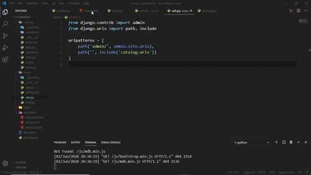 Building an e-commerce website with Django, HTML and CSS from scratch - Introduction and Setup. смотреть онлайн