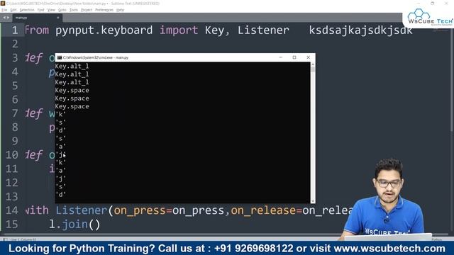 Create a Keylogger with Python | Complete Tutorial for Beginners смотреть онлайн