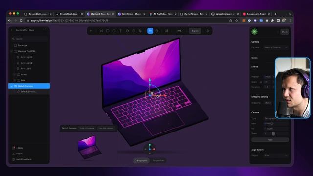 Code With Me 3D Modern Portfolio with NextJS13, TypeScript, TailwindCSS, React Three Fiber - Part 4 смотреть онлайн