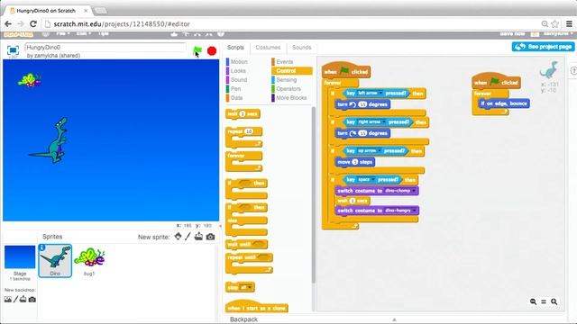 Практика Недели 0 - CS50 на русском 2016 - Пошаговое руководство - Scratch смотреть онлайн